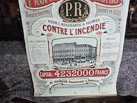 Oude affiche - afbeelding 1 van  3