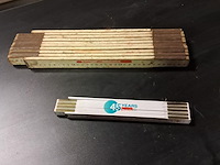 Oude antieke xxl plooimeter ( l 38 b 9) - afbeelding 1 van  5