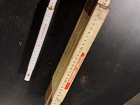Oude antieke xxl plooimeter ( l 38 b 9) - afbeelding 2 van  5