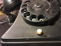 Oude bakeliet telefoon - afbeelding 2 van  4