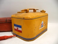 Oude benzine tank - afbeelding 4 van  6