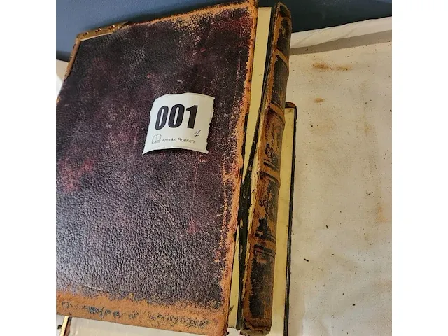 Oude bijbel family bible scott & henry met gravures - afbeelding 6 van  14