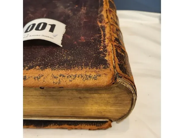 Oude bijbel family bible scott & henry met gravures - afbeelding 11 van  14