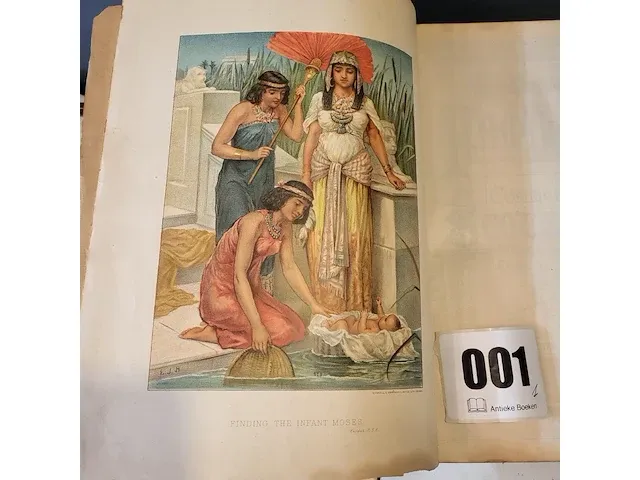 Oude bijbel family bible scott & henry met gravures - afbeelding 14 van  14
