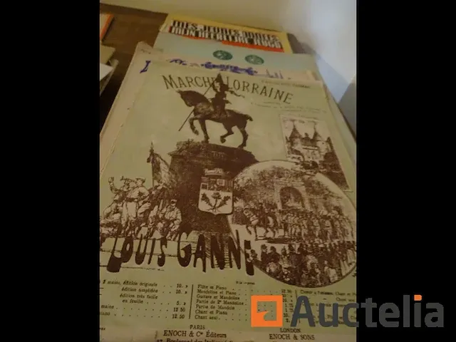 Oude bladmuziek - afbeelding 10 van  38