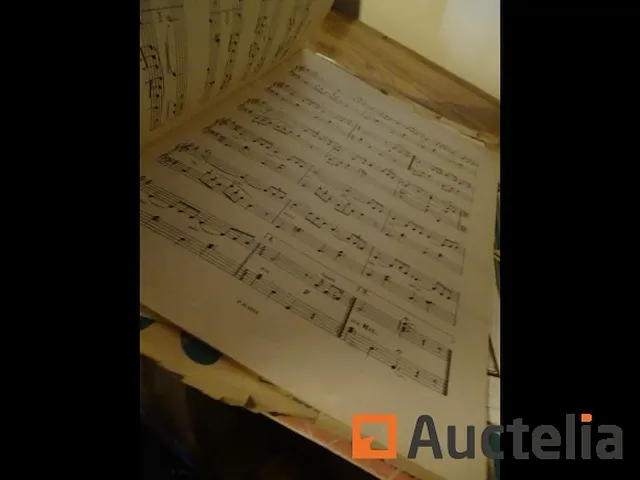 Oude bladmuziek - afbeelding 16 van  38
