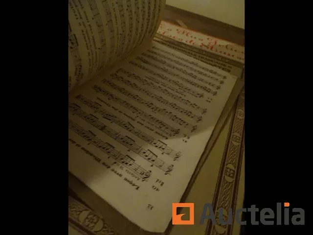 Oude bladmuziek - afbeelding 28 van  38