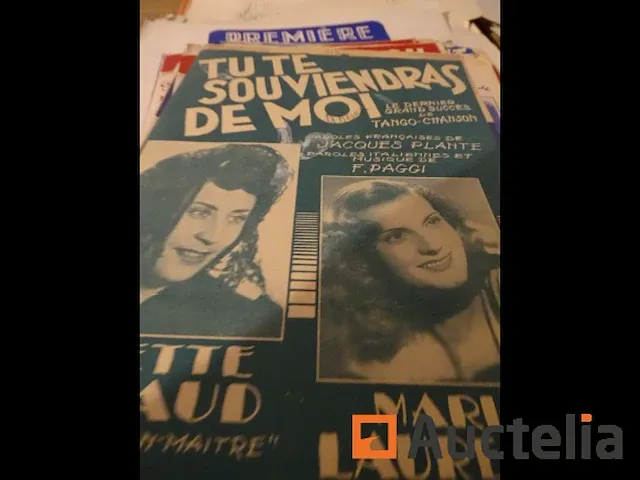 Oude bladmuziek - afbeelding 23 van  38