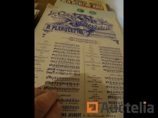 Oude bladmuziek - afbeelding 33 van  38