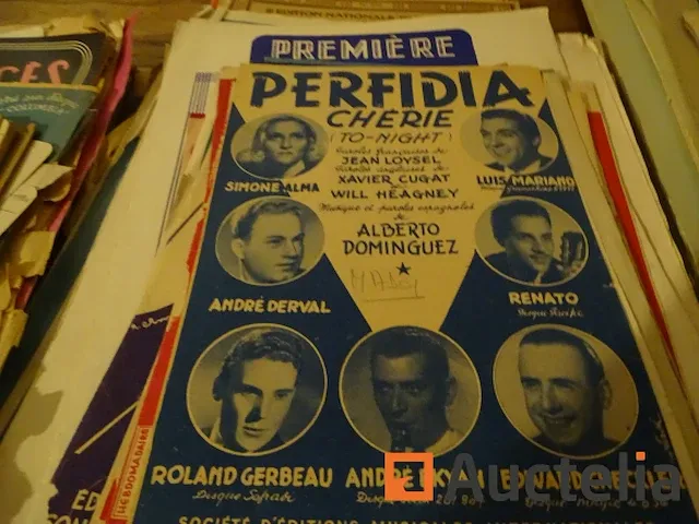 Oude bladmuziek - afbeelding 35 van  38