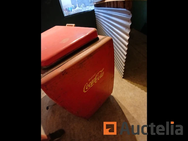 Oude coca cola dressoir koelkast - afbeelding 4 van  6