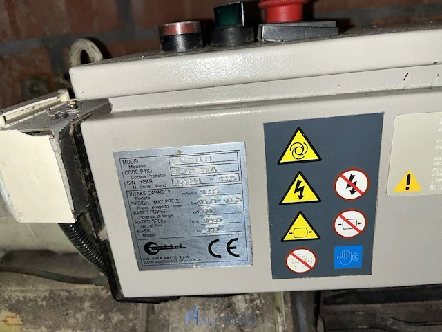 Oude compressor mattei - afbeelding 5 van  7