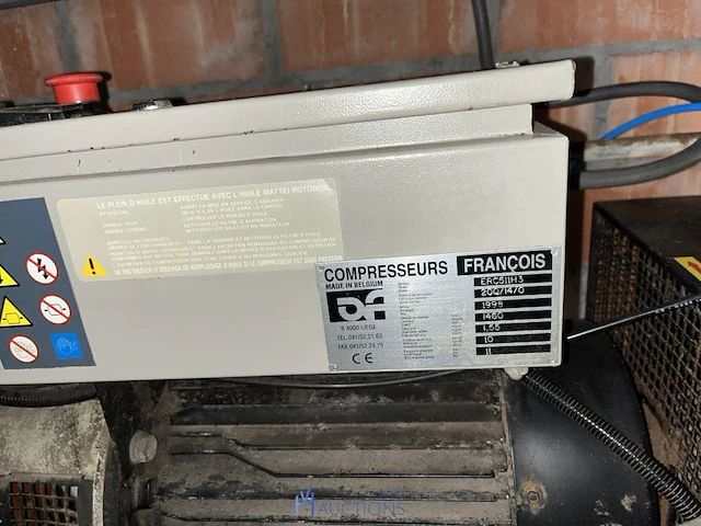 Oude compressor mattei - afbeelding 7 van  7