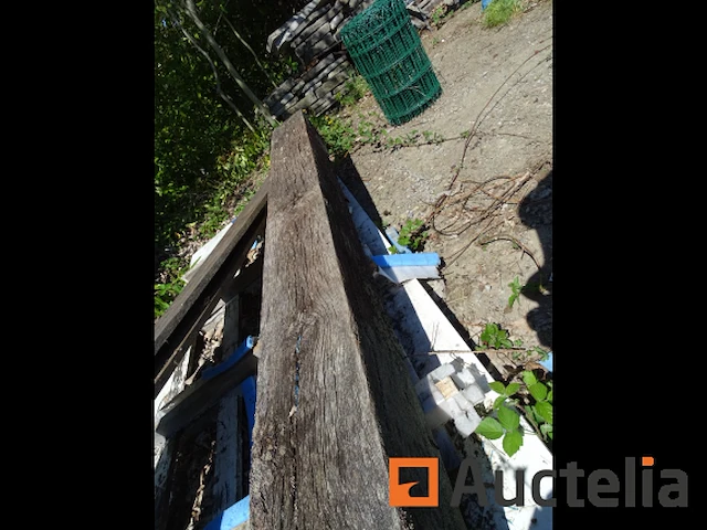 Oude eiken balk - afbeelding 3 van  3