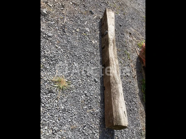 Oude eiken balk - afbeelding 4 van  4