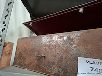 Oude geldkoffer - afbeelding 2 van  2