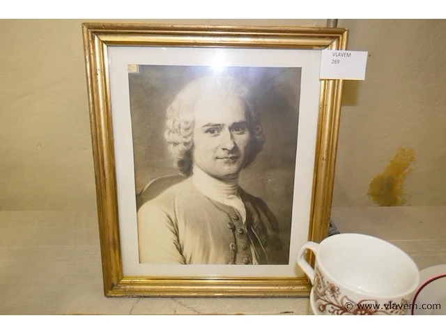Oude gravure - afbeelding 1 van  2