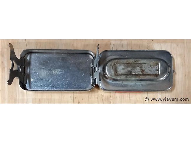 Oude haarkruller houder - afbeelding 1 van  2