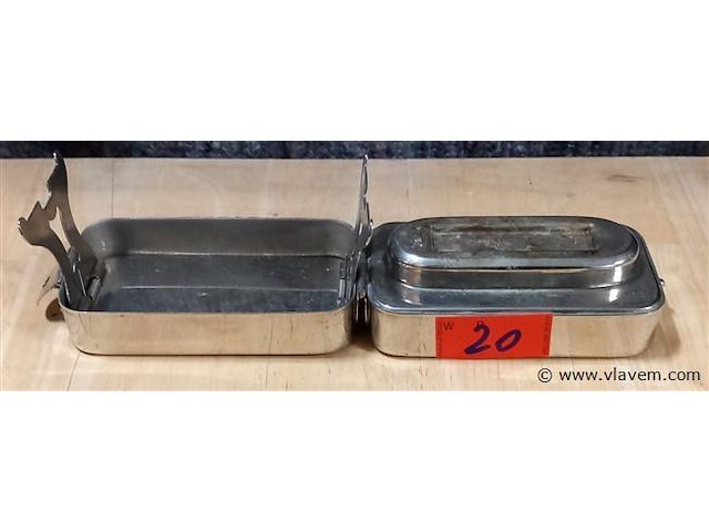 Oude haarkruller houder - afbeelding 2 van  2