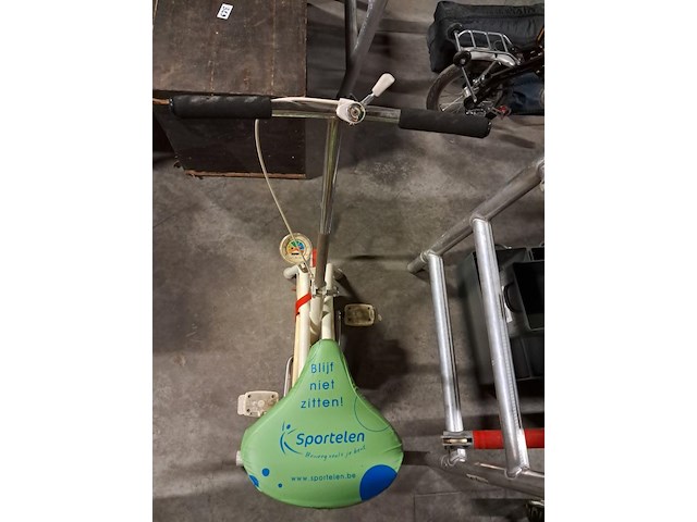 Oude hometrainer splendorr - afbeelding 5 van  6
