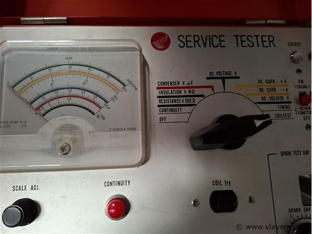 Oude hondaservicetester - afbeelding 2 van  4