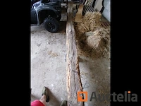 Oude houten balk - afbeelding 1 van  3