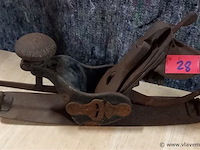 Oude ijzeren schaafver - afbeelding 2 van  2