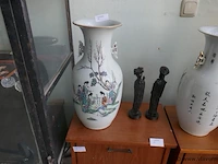 Oude japanse vaas - afbeelding 1 van  3