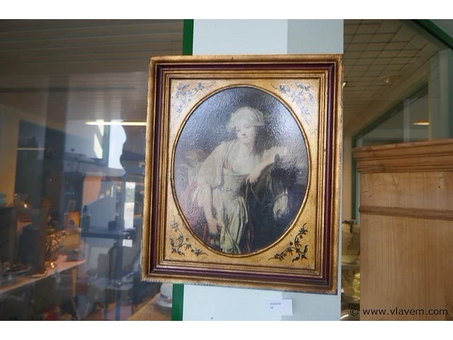 Oude kader - afbeelding 1 van  2