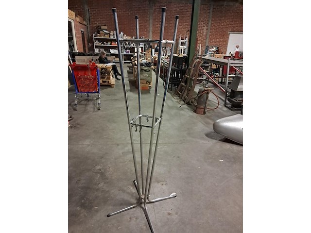Oude kapstok chrome ( 174mm ) - afbeelding 1 van  5