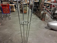 Oude kapstok chrome ( 174mm ) - afbeelding 1 van  5