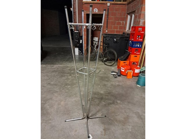 Oude kapstok chrome ( 174mm ) - afbeelding 5 van  5