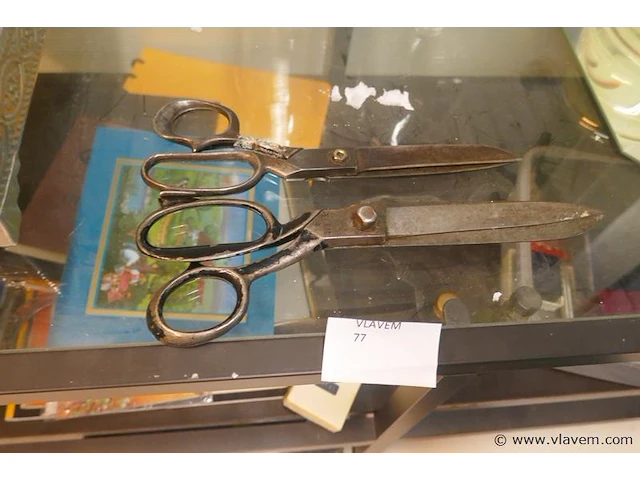 Oude kleermakersscharen - afbeelding 1 van  1