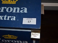 Oude koelbox metaal corona extra - afbeelding 2 van  4