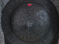 Oude koperen schild - afbeelding 1 van  1