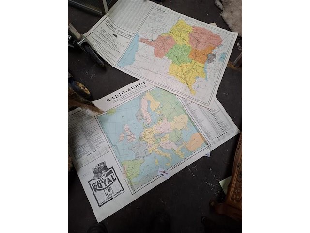 Oude landkaarten - afbeelding 1 van  3