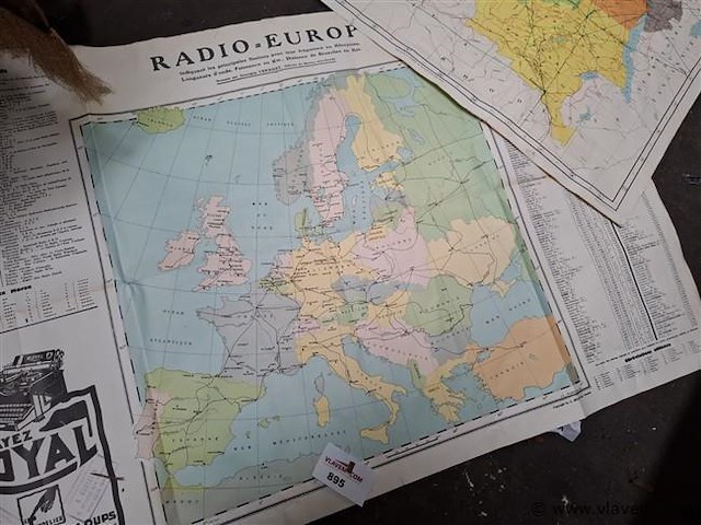 Oude landkaarten - afbeelding 2 van  3