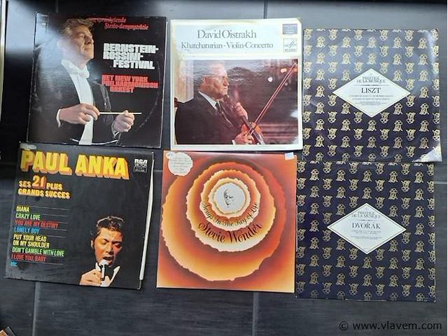 Oude lp's 6 stuks - afbeelding 1 van  1