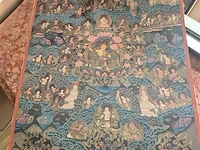 Oude mandala op doek - afbeelding 1 van  5