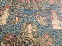 Oude mandala op doek - afbeelding 3 van  5