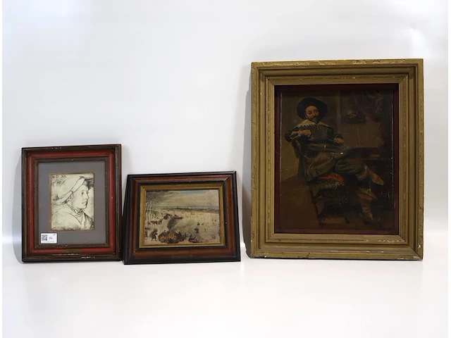 Oude meesters (x3) - afbeelding 1 van  4