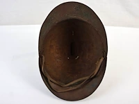 Oude militaire helm - afbeelding 3 van  3