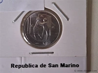 Oude munt san marino - afbeelding 2 van  3