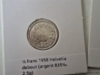 Oude munten zilver 4 stuks - afbeelding 3 van  7