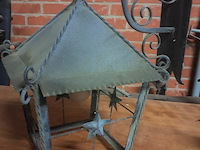 Oude muurlantaarn ( h 540mm l 520mm b 350mm ) - afbeelding 4 van  4