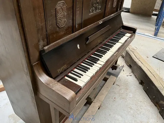 Oude piano - afbeelding 3 van  8