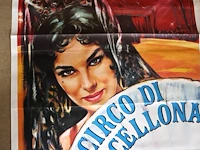 Oude poster circo di barcellona - afbeelding 2 van  7