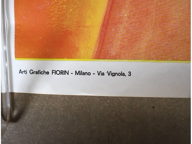 Oude poster circo di barcellona - afbeelding 4 van  7