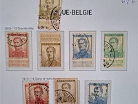 Oude postzegels belgië - afbeelding 1 van  5