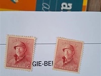 Oude postzegels belgië - afbeelding 2 van  8